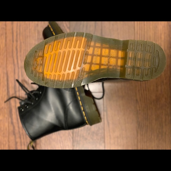Dr Martens 1460 Smooth Leather Lace Up Boots - Picture 6 of 7